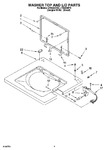 Diagram for 06 - Washer Top And Lid Parts