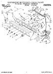 Diagram for 01 - Washer/dryer Control Panel