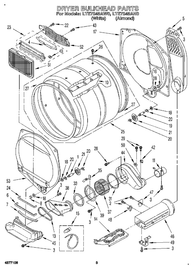 Diagram for LTE7245AW0