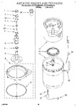 Diagram for 10 - Agitator, Basket And Tub