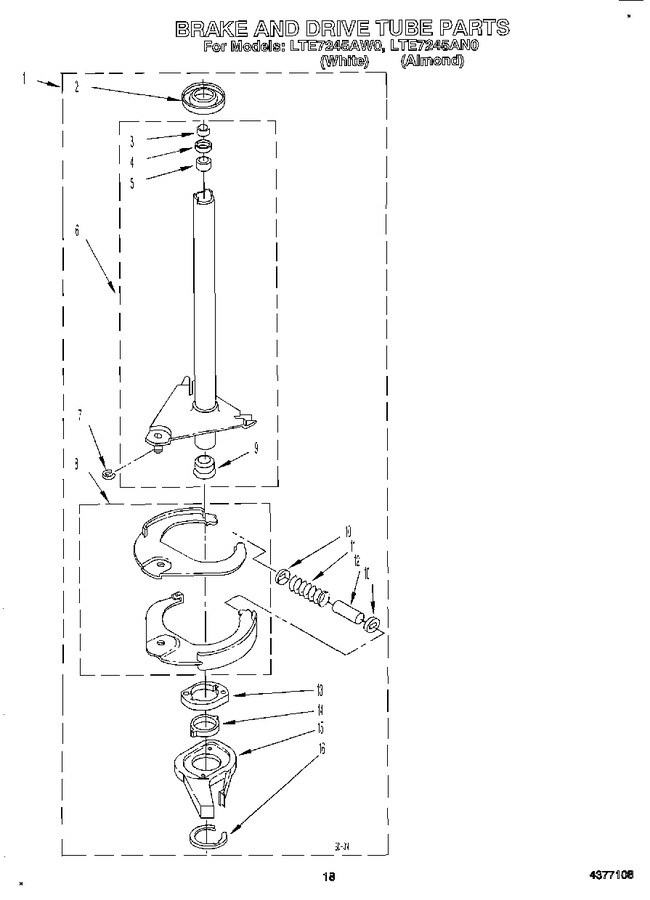 Diagram for LTE7245AW0