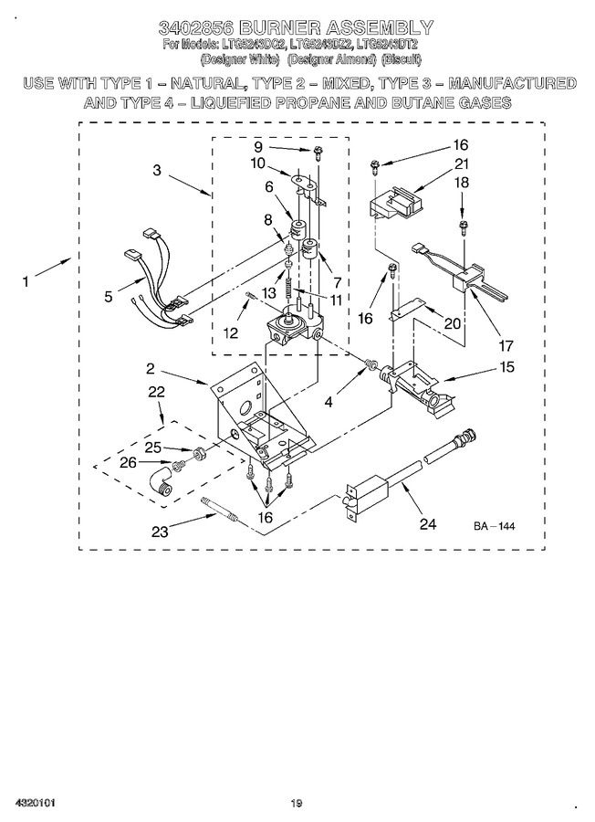 Diagram for LTG5243DT2