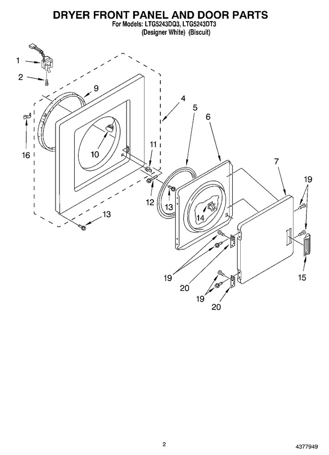 Diagram for LTG5243DQ3