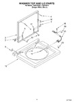 Diagram for 06 - Washer Top And Lid