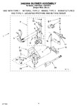 Diagram for 16 - 3402856 Burner Assembly