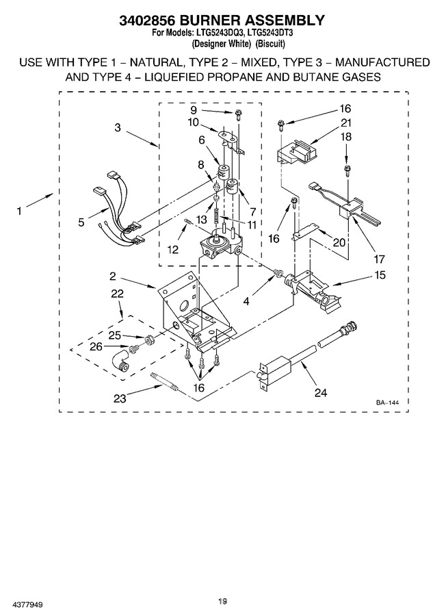 Diagram for LTG5243DT3