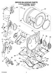 Diagram for 04 - Dryer Bulkhead Parts