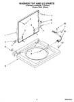 Diagram for 06 - Washer Top And Lid Parts