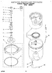 Diagram for 10 - Agitator, Basket And Tub