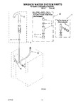 Diagram for 13 - Washer Water System