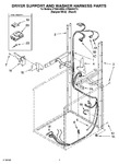 Diagram for 05 - Dryer Support And Washer Harness Parts