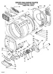 Diagram for 04 - Dryer Bulkhead Parts