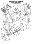 Diagram for 04 - Dryer Bulkhead Parts