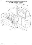 Diagram for 02 - Dryer Front Panel And Door