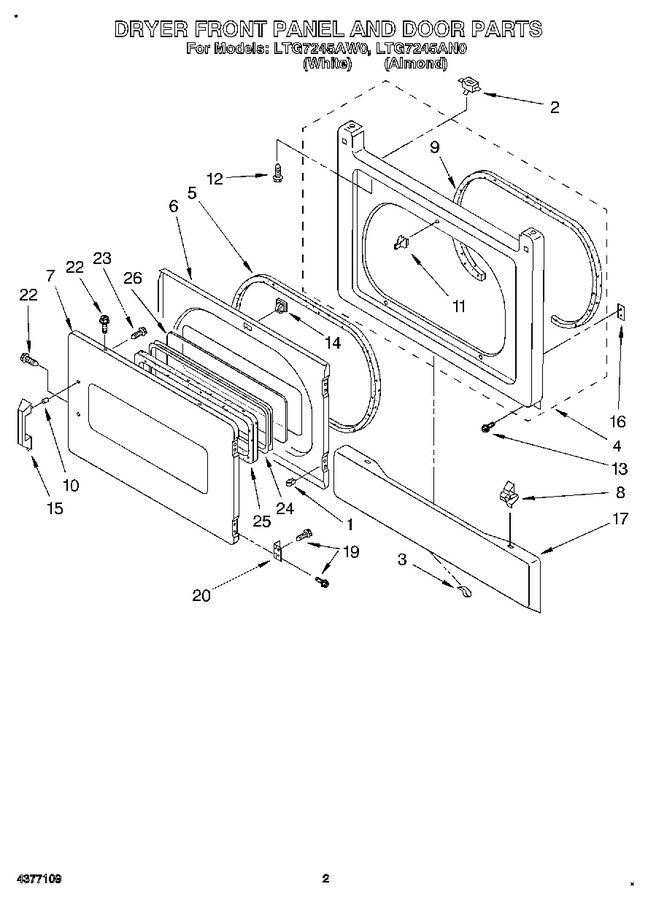 Diagram for LTG7245AN0