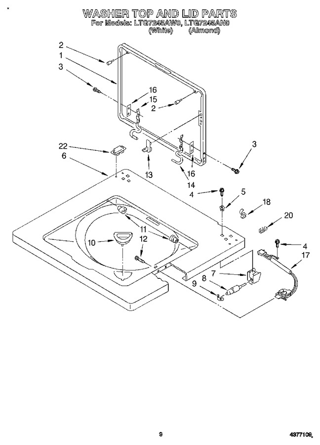 Diagram for LTG7245AN0