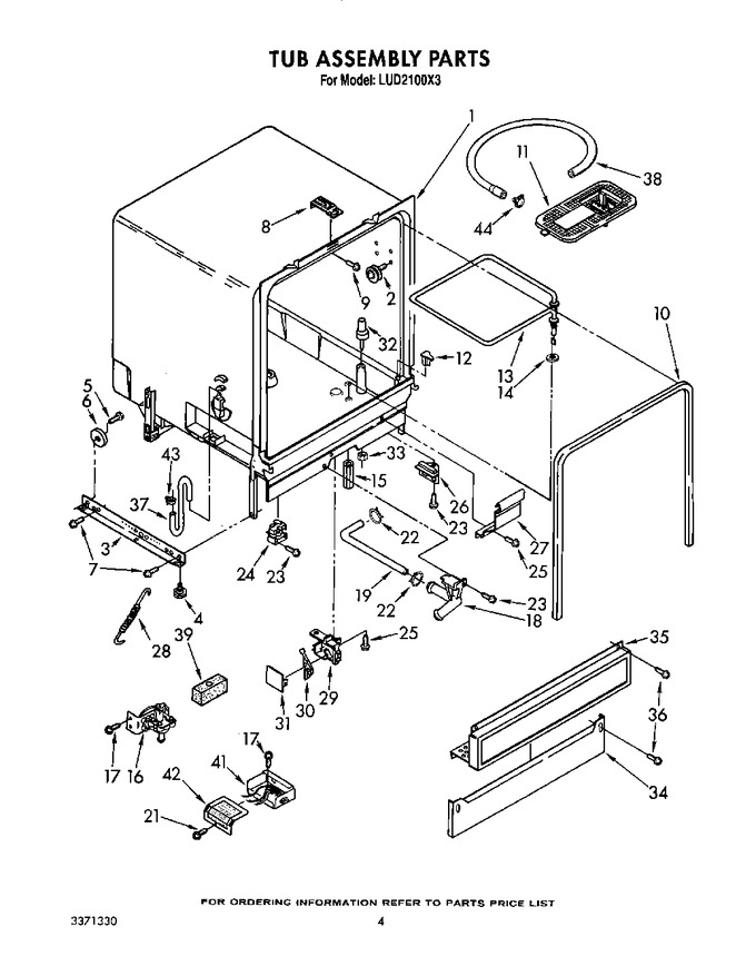 Diagram for LUD2100X3