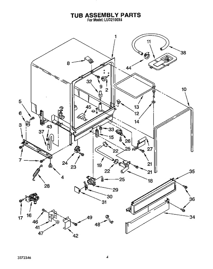 Diagram for LUD2100X4