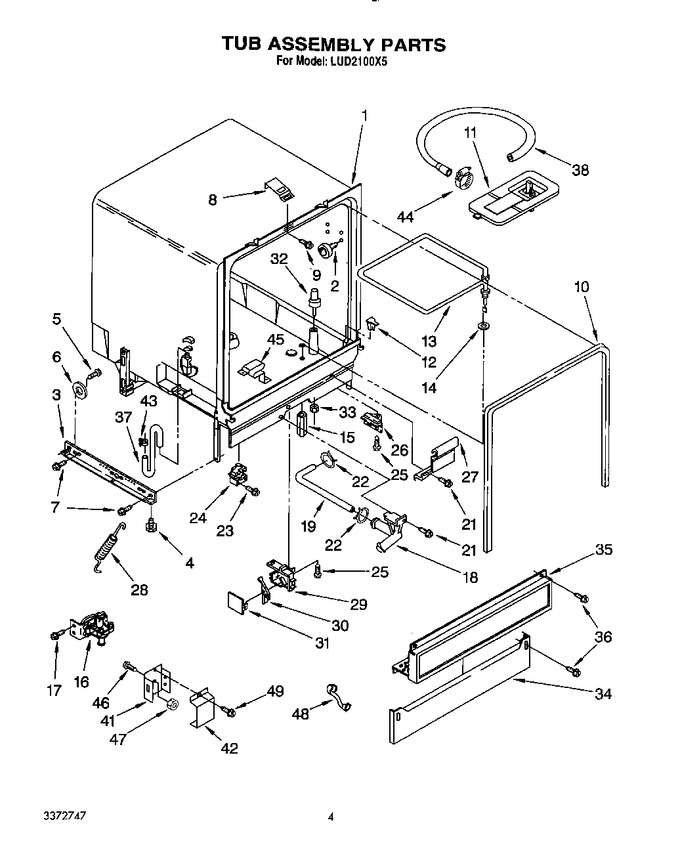 Diagram for LUD2100X5