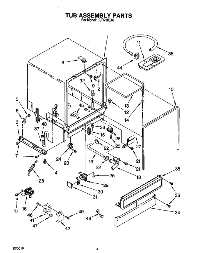 Diagram for LUD2100X6