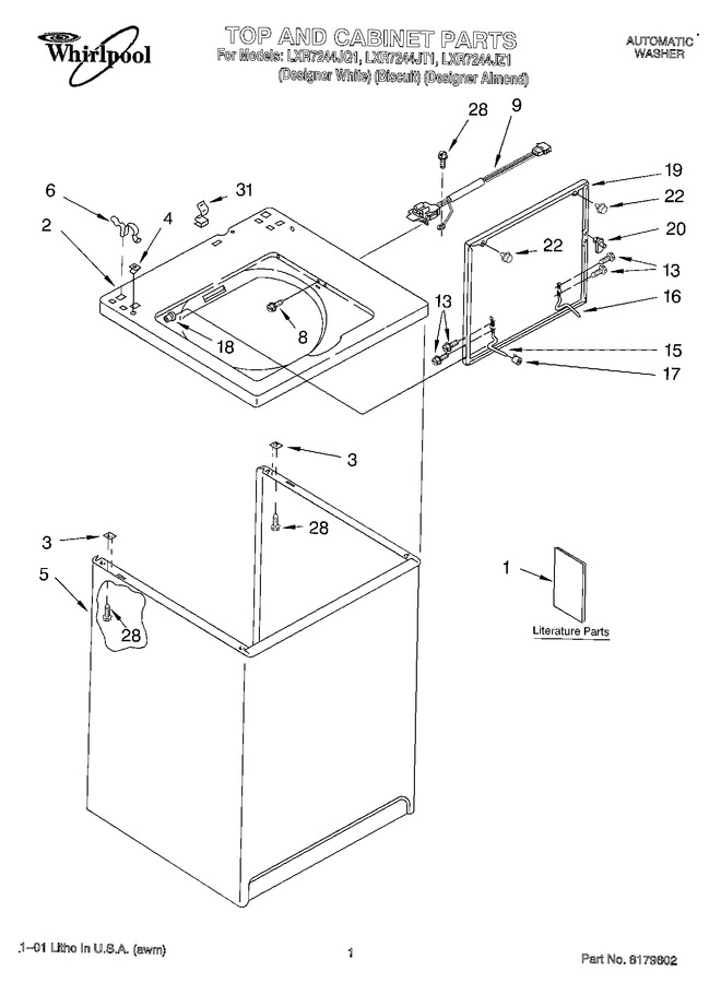 Diagram for LXR7244JQ1