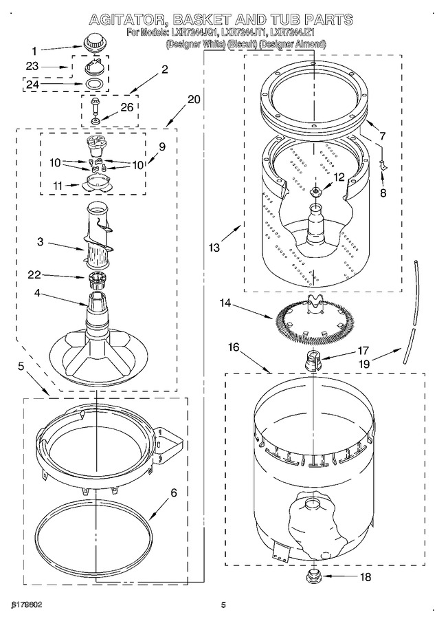 Diagram for LXR7244JQ1