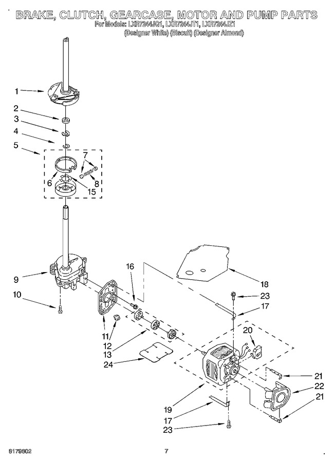 Diagram for LXR7244JQ1