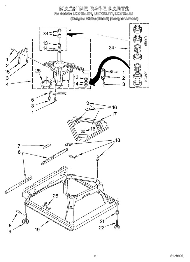 Diagram for LXR7244JT1