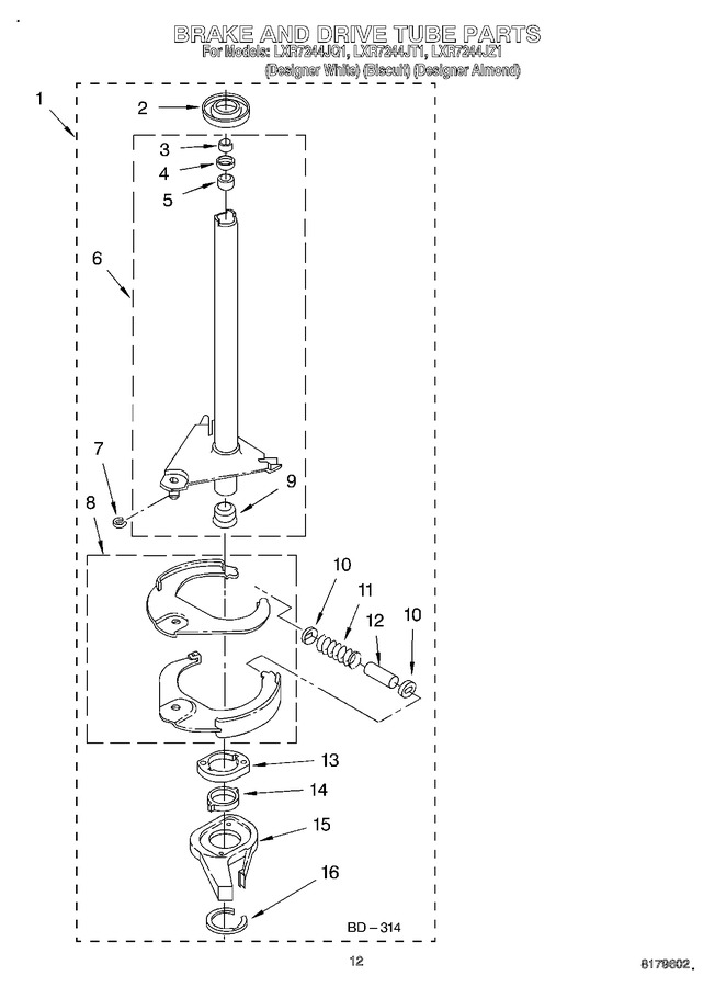 Diagram for LXR7244JT1