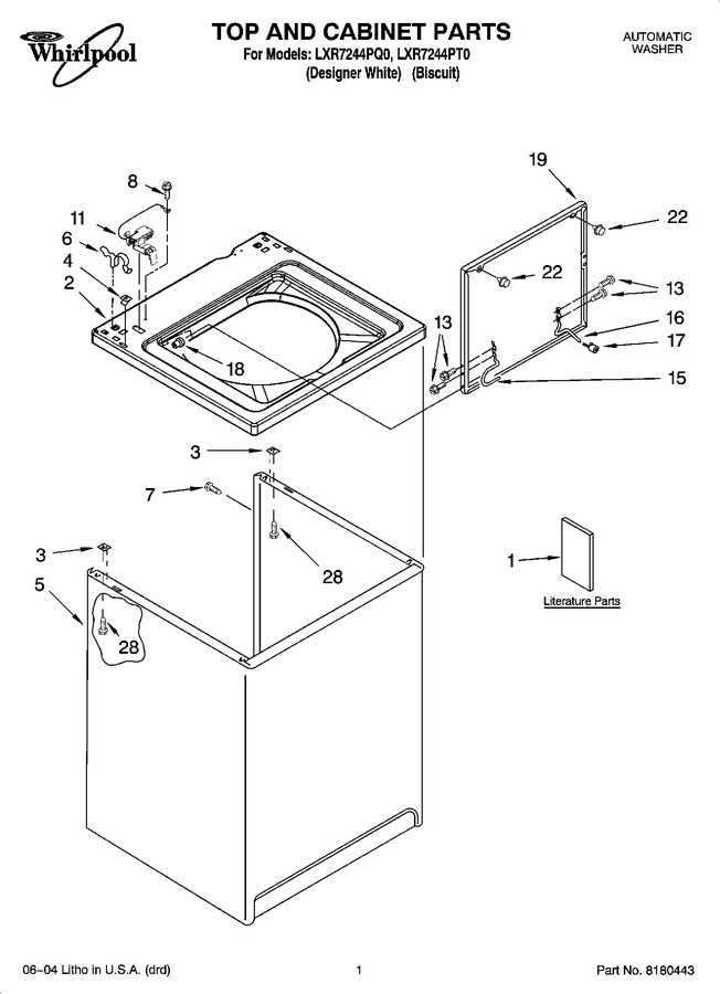 Diagram for LXR7244PT0