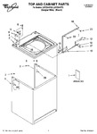 Diagram for 01 - Top And Cabinet Parts