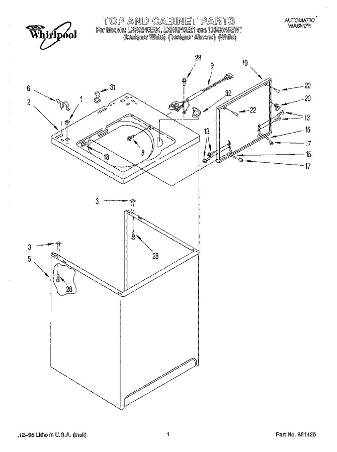 Diagram for LXR9245EQ1