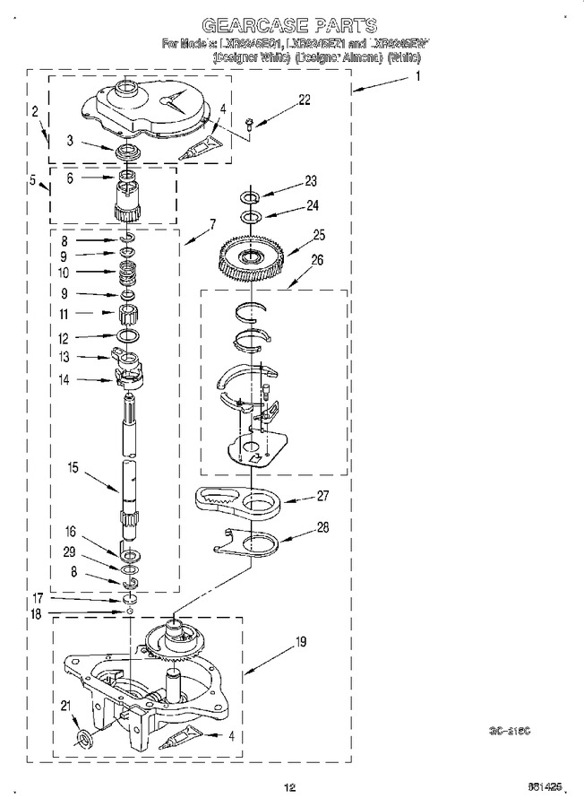 Diagram for LXR9245EQ1