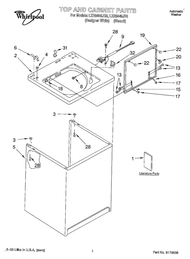 Diagram for LXR9445JQ0