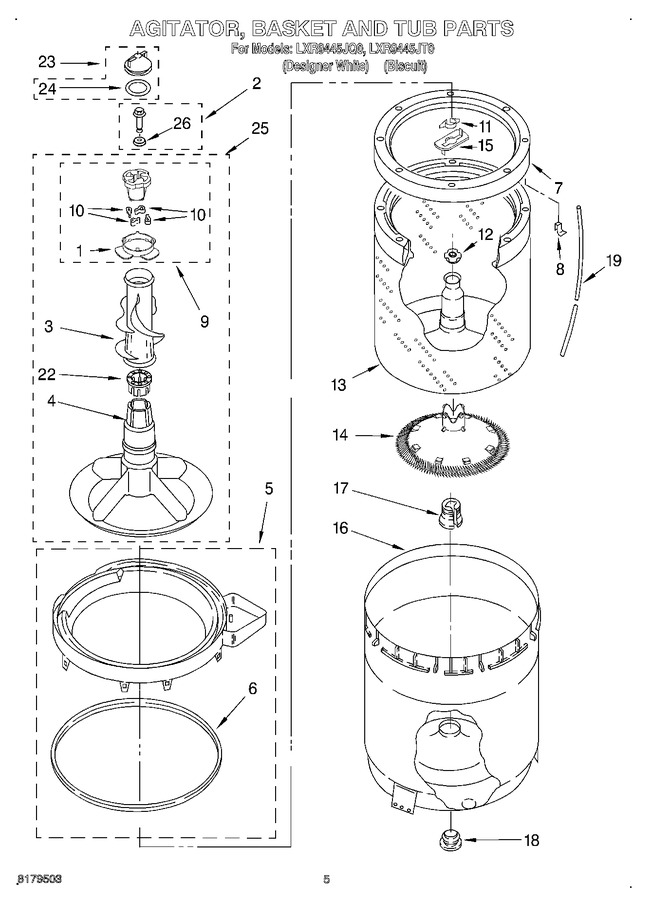 Diagram for LXR9445JT0