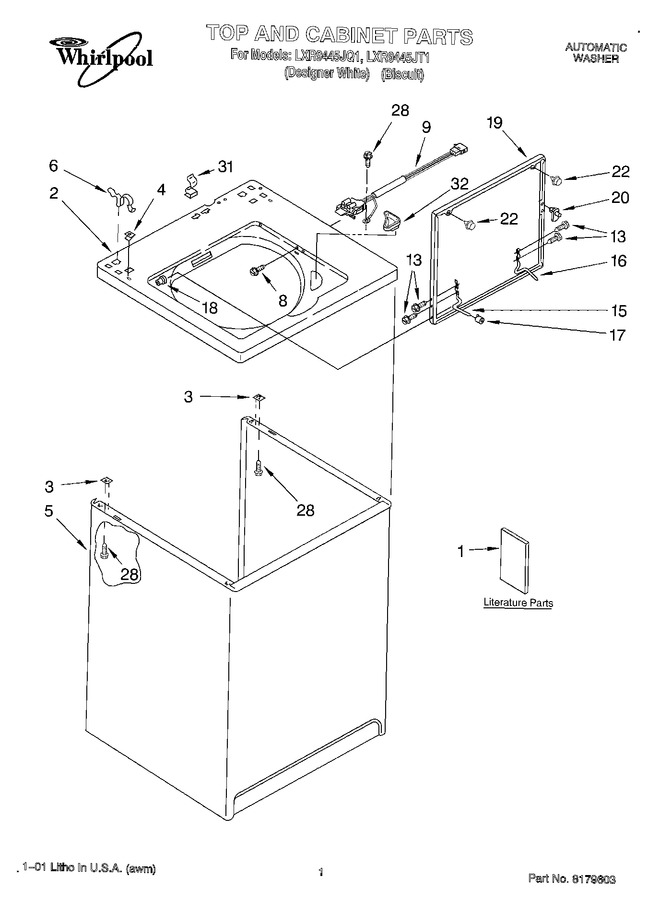 Diagram for LXR9445JQ1