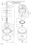 Diagram for 03 - Agitator, Basket, And Tub