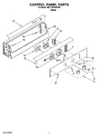 Diagram for 02 - Control Panel Parts