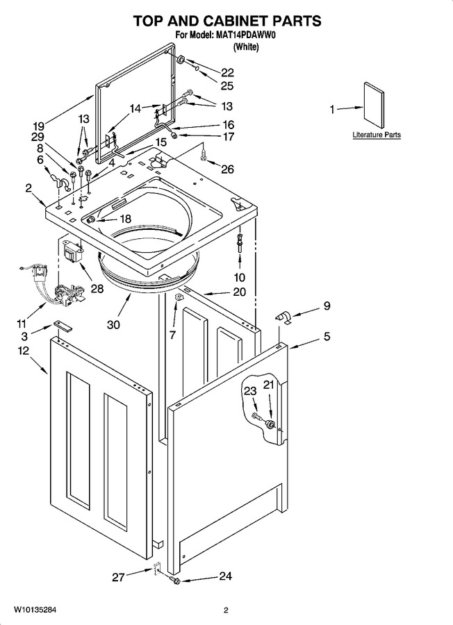 Diagram for MAT14PDAWW0