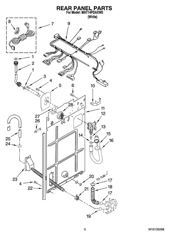 Diagram for MAT14PDAXW0