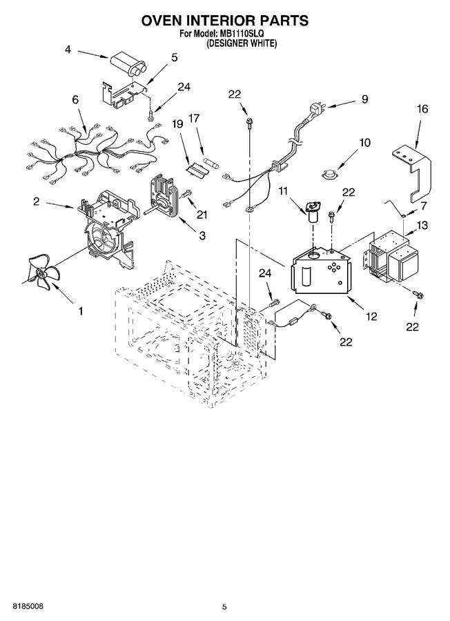 Diagram for MB1110SLQ