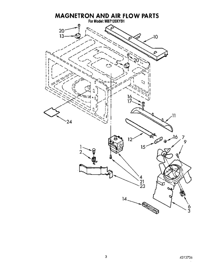 Diagram for MB7120XYB1