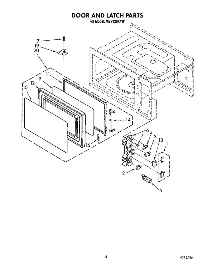 Diagram for MB7120XYB1