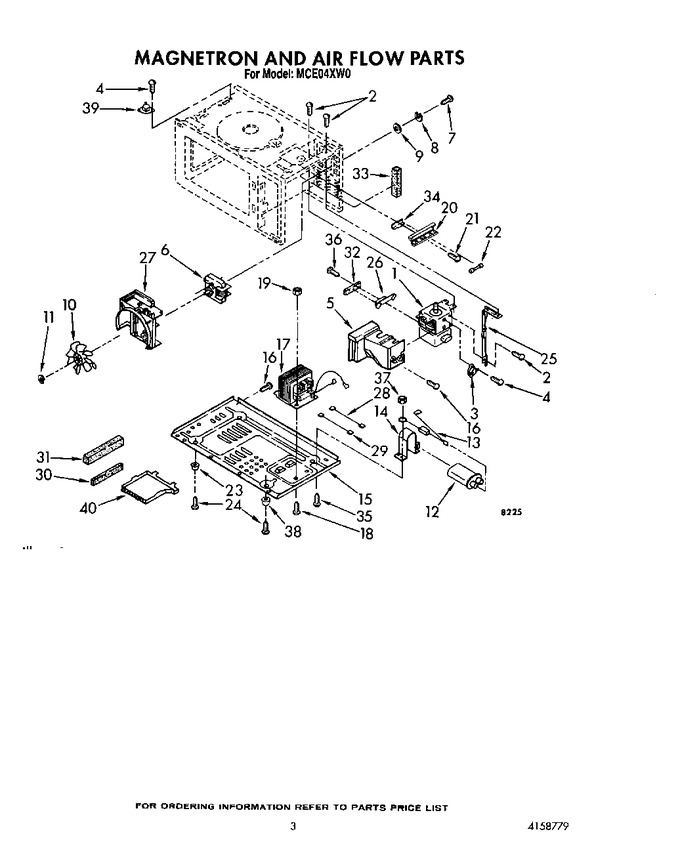 Diagram for MCE04XW0