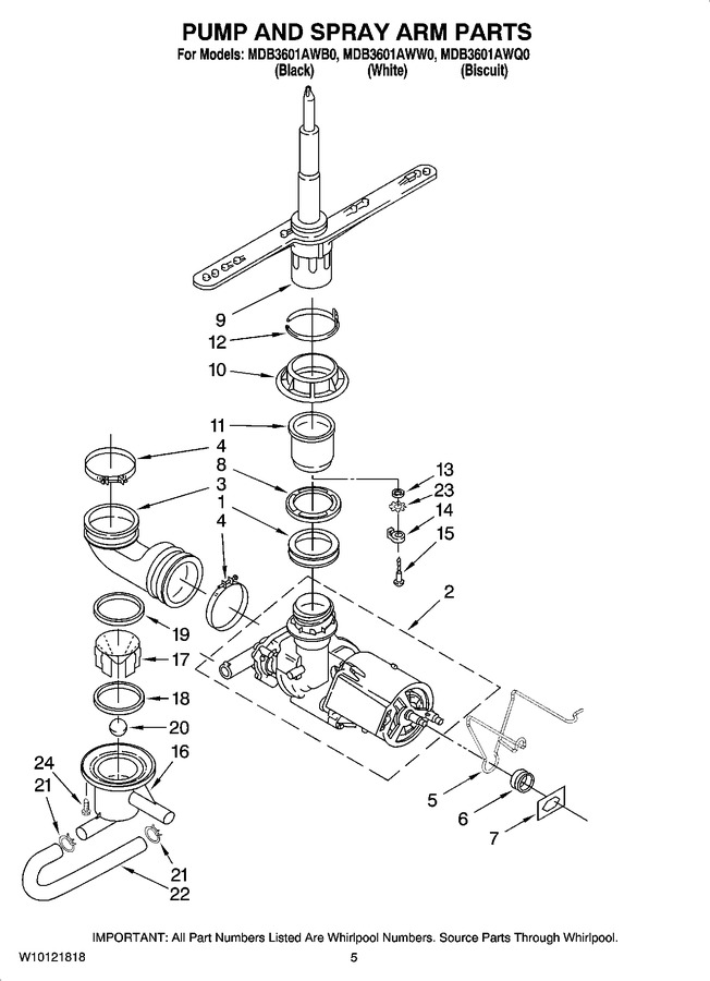 Diagram for MDB3601AWW0