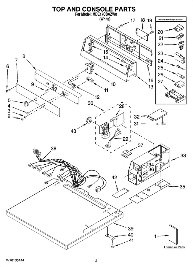 Diagram for MDE17CSAZW0