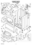 Diagram for 02 - Cabinet Parts