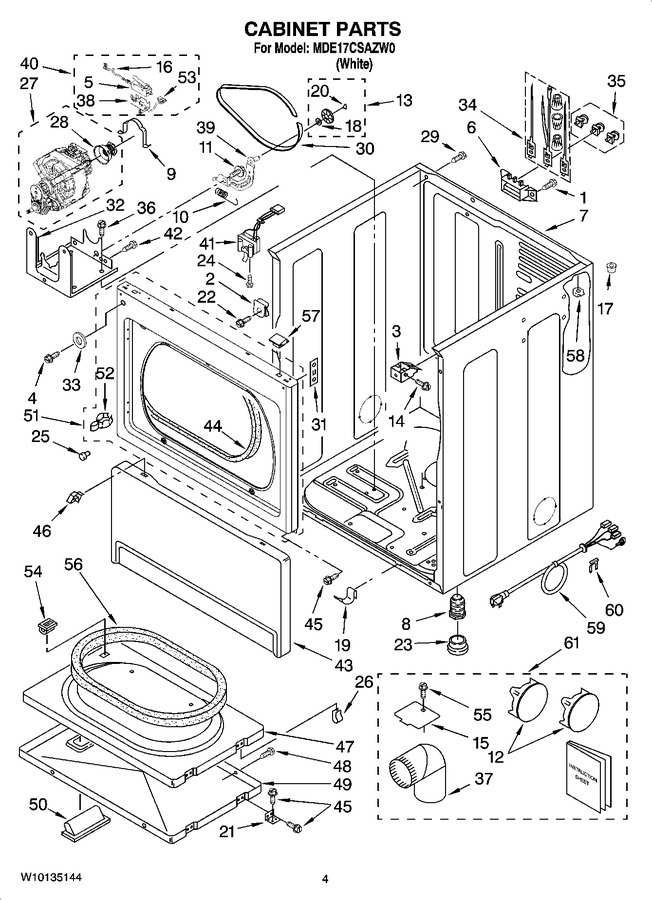 Diagram for MDE17CSAZW0