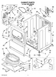 Diagram for 02 - Cabinet Parts