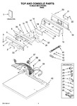 Diagram for 01 - Top And Console Parts